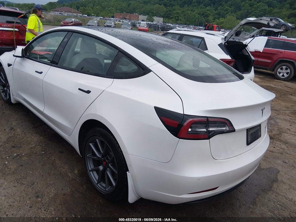 5YJ3E1EB7MF903333 2021 TESLA MODEL 3 photo no. 3