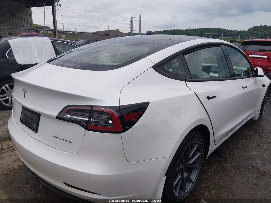 5YJ3E1EB7MF903333 2021 TESLA MODEL 3 photo no. 4
