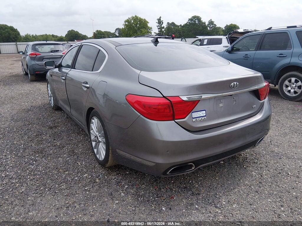 KNALW4D43F6020598 2015 KIA K900 photo no. 3