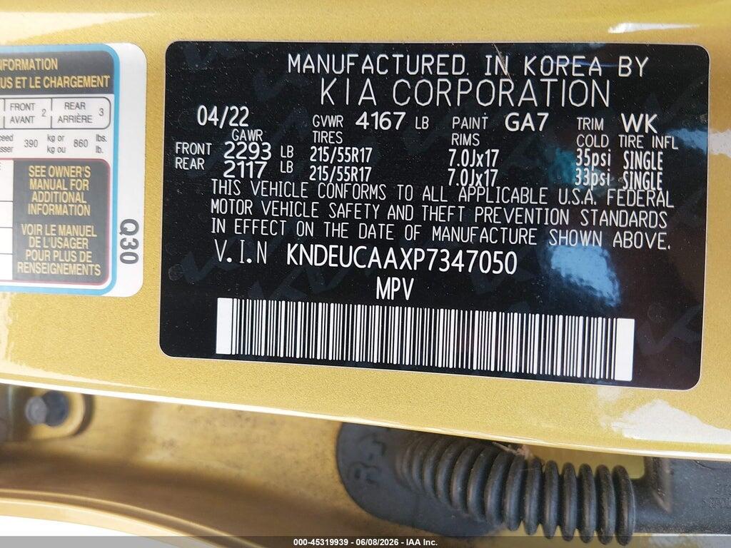 KNDEUCAAXP7347050 2023 KIA SELTOS photo no. 9