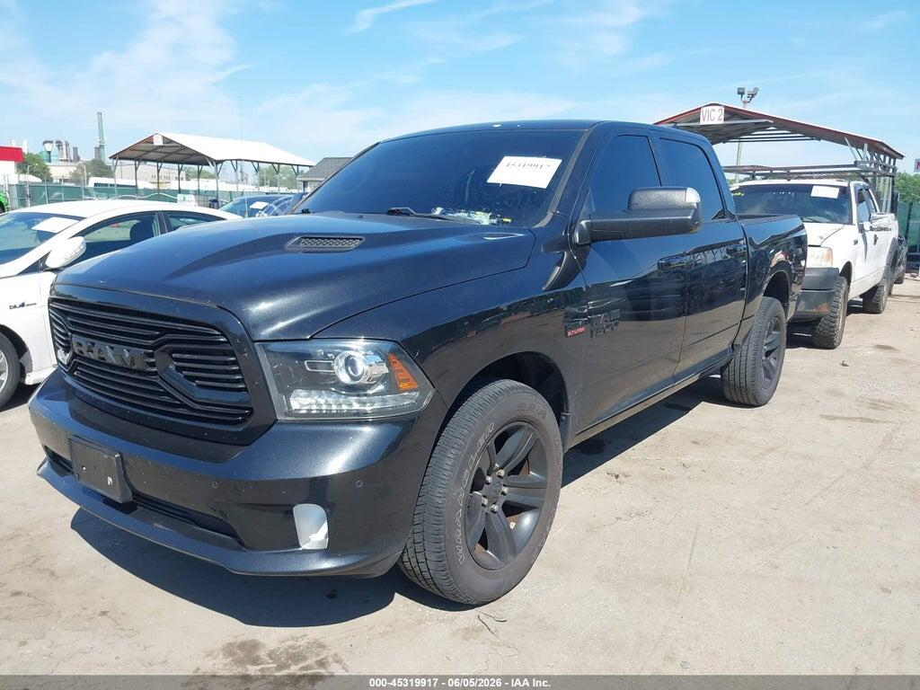 1C6RR7MT4JS184379 2018 RAM 1500 photo no. 2