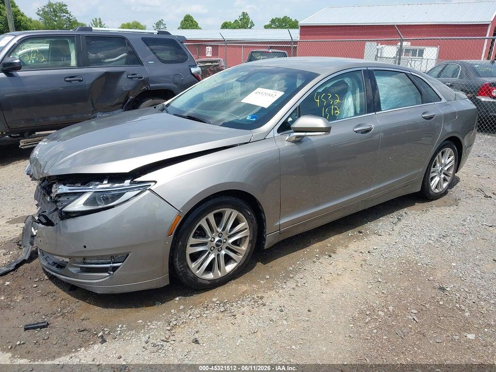 3LN6L2G95FR603841 2015 LINCOLN MKZ photo no. 2