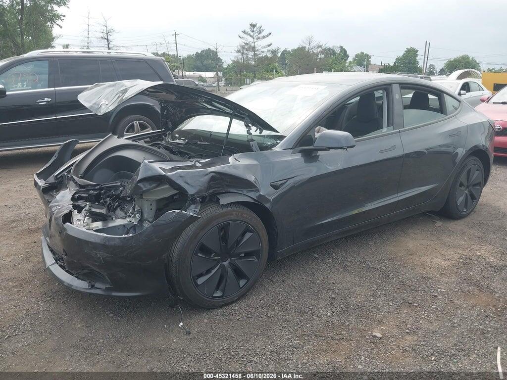 5YJ3E1EA0SF914436 2025 TESLA MODEL 3 photo no. 2