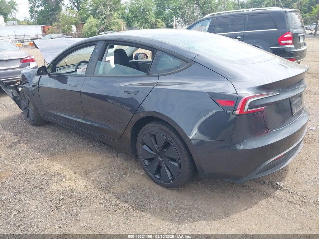 5YJ3E1EA0SF914436 2025 TESLA MODEL 3 photo no. 3