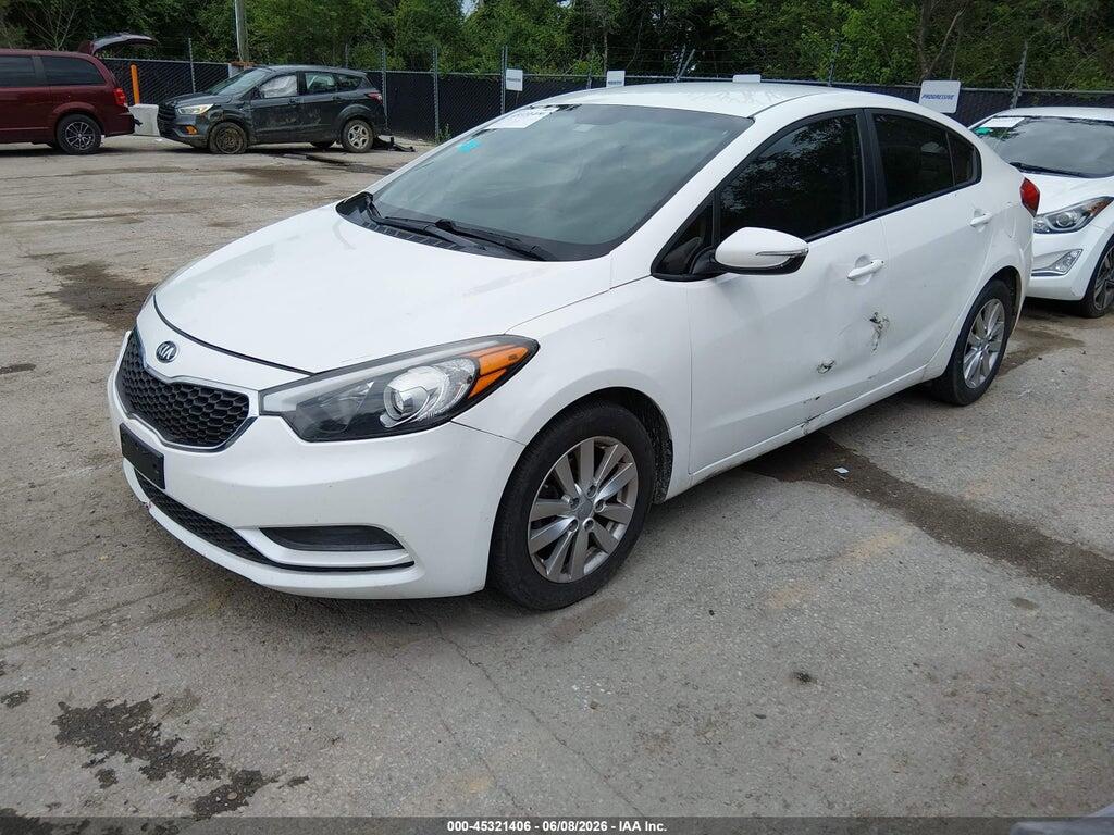 KNAFX4A66E5209203 2014 KIA FORTE photo no. 2