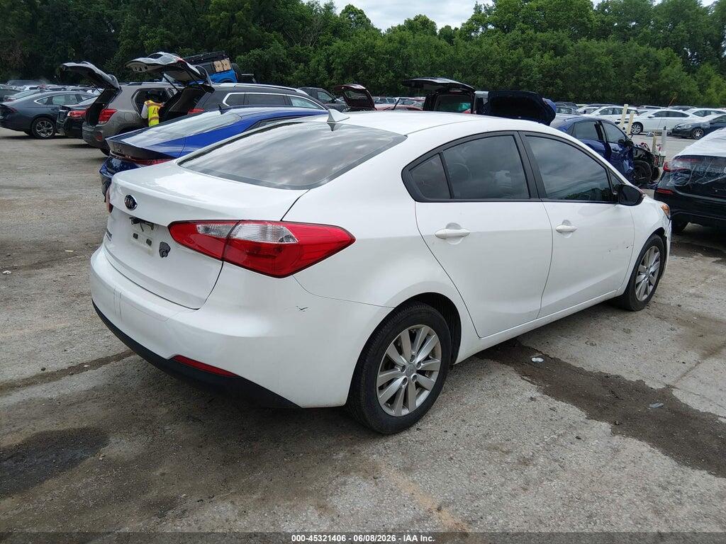 KNAFX4A66E5209203 2014 KIA FORTE photo no. 4