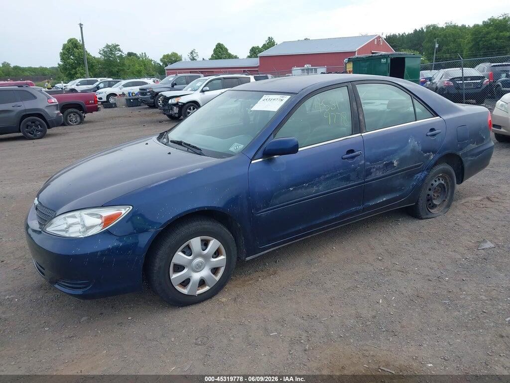 4T1BE32K02U535203 2002 TOYOTA CAMRY photo no. 2