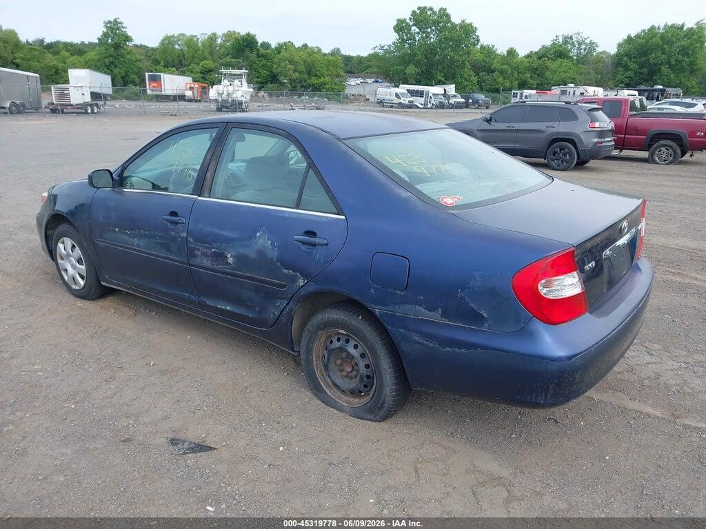4T1BE32K02U535203 2002 TOYOTA CAMRY photo no. 3