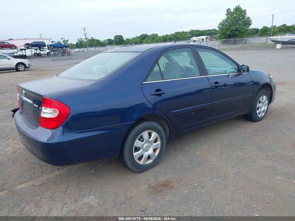 4T1BE32K02U535203 2002 TOYOTA CAMRY photo no. 4