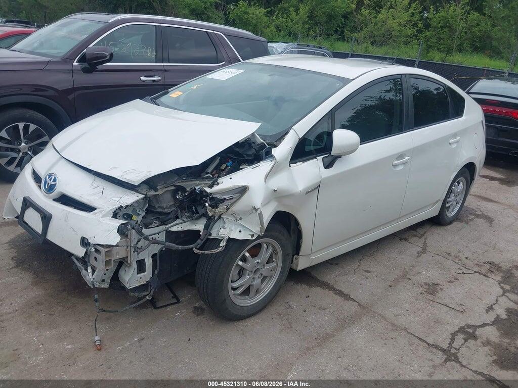 JTDKN3DU2A5213979 2010 TOYOTA PRIUS photo no. 2