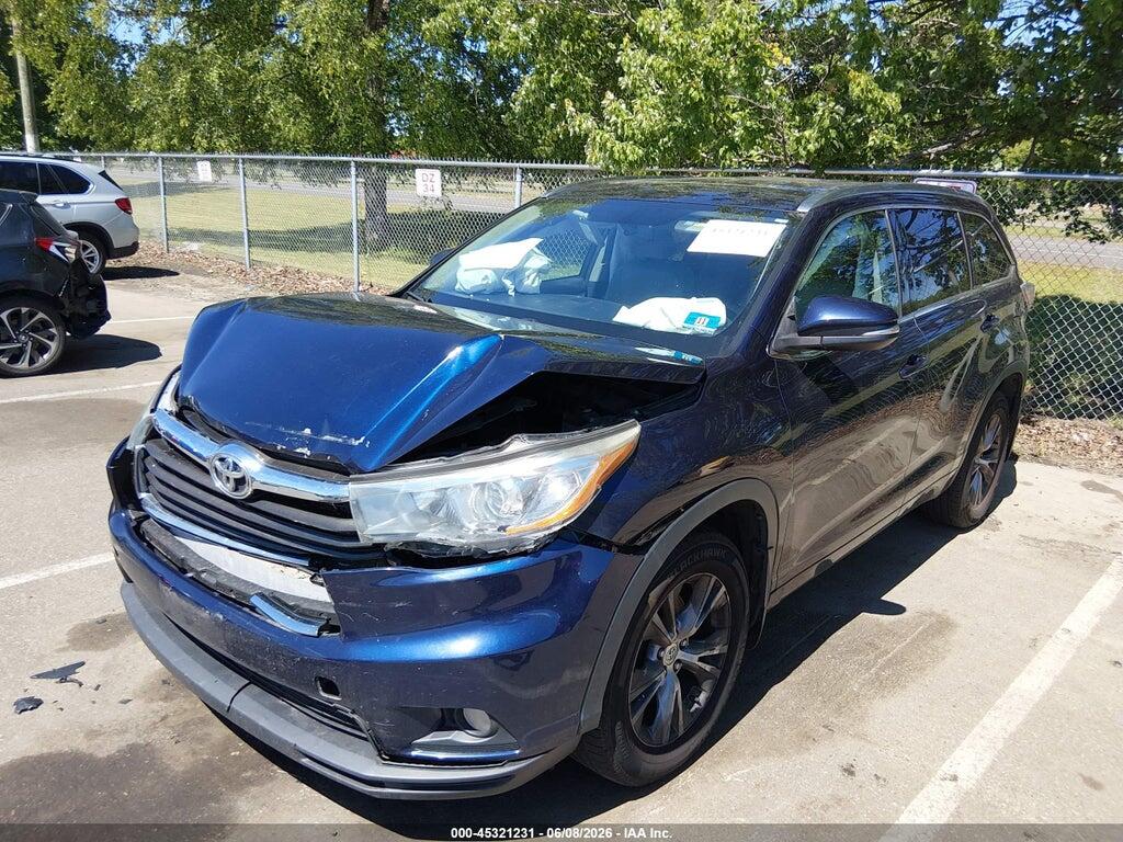5TDJKRFH0FS166573 2015 TOYOTA HIGHLANDER photo no. 2