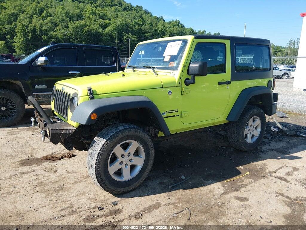 1C4AJWAG7GL318240 2016 JEEP WRANGLER photo no. 2