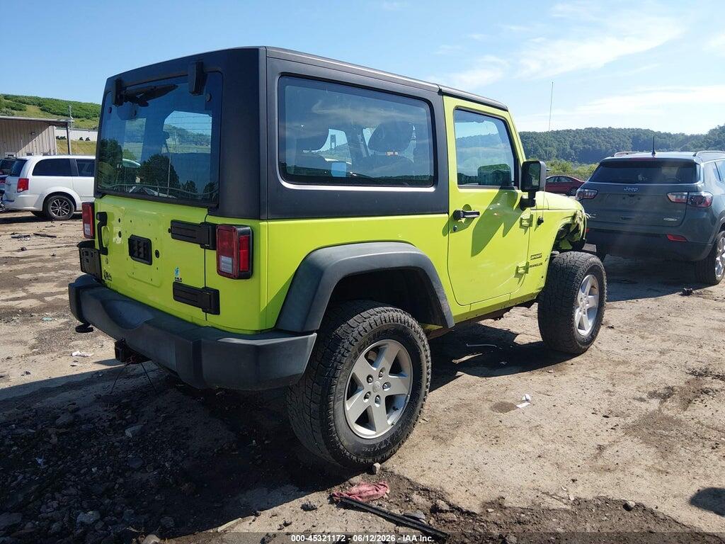 1C4AJWAG7GL318240 2016 JEEP WRANGLER photo no. 4