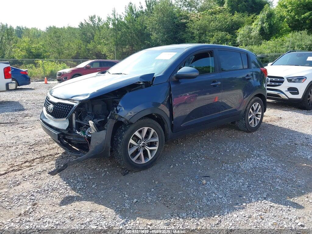 KNDPB3AC2E7556571 2014 KIA SPORTAGE photo no. 2