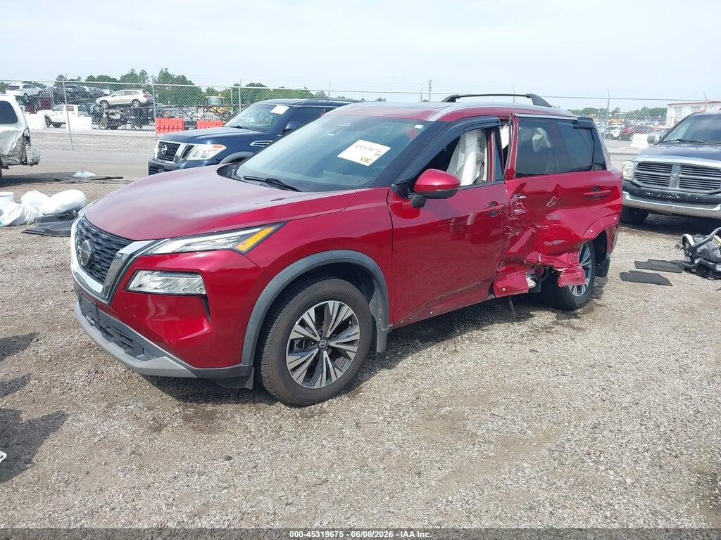 5N1AT3BA5MC807326 2021 NISSAN ROGUE photo no. 2