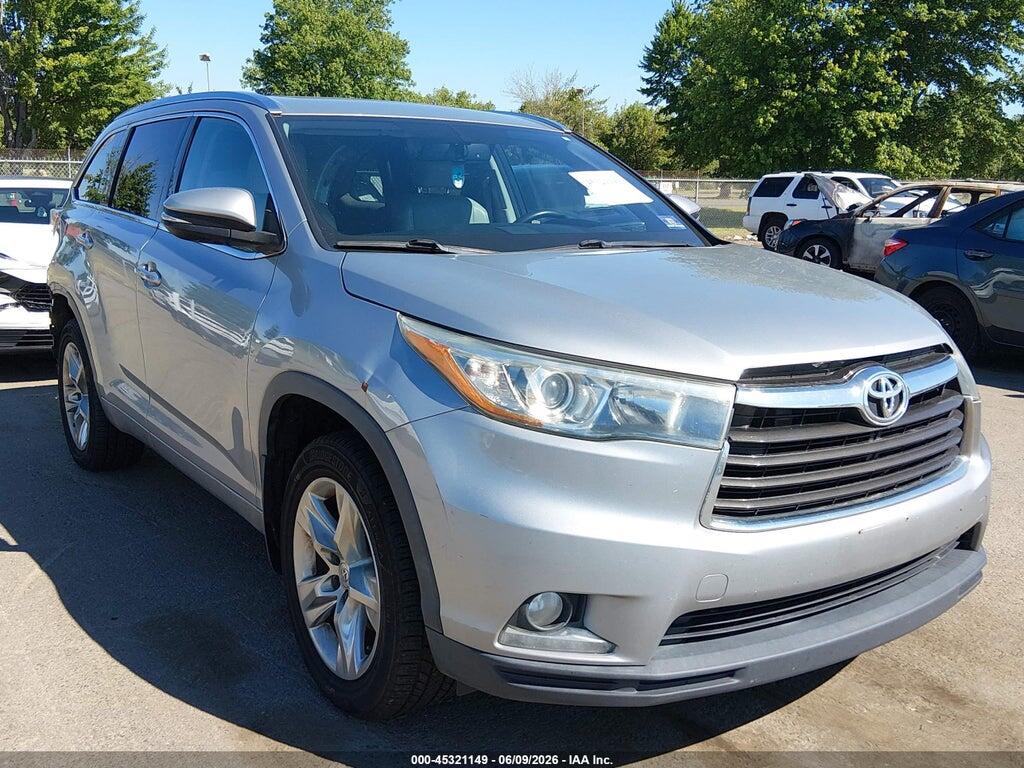 5TDDKRFH9ES039574 2014 TOYOTA HIGHLANDER photo no. 1
