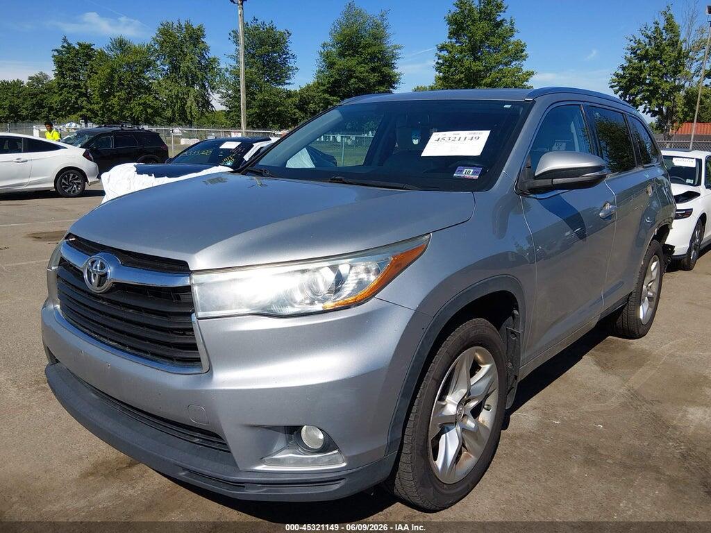 5TDDKRFH9ES039574 2014 TOYOTA HIGHLANDER photo no. 2