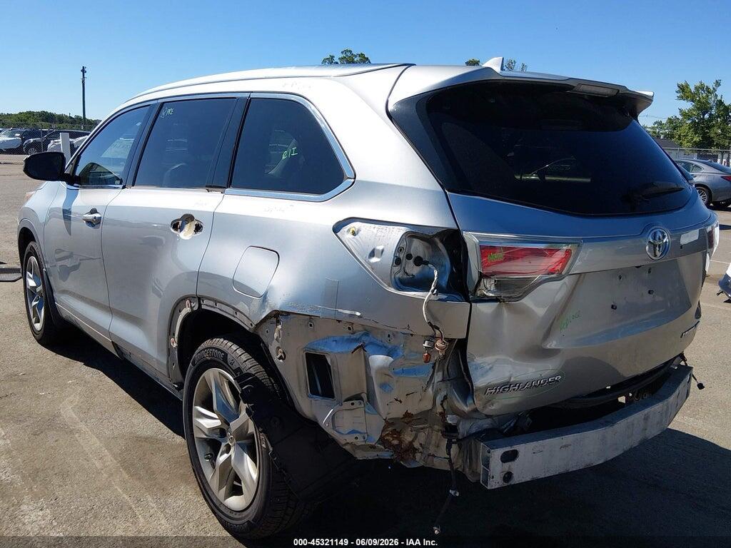 5TDDKRFH9ES039574 2014 TOYOTA HIGHLANDER photo no. 3