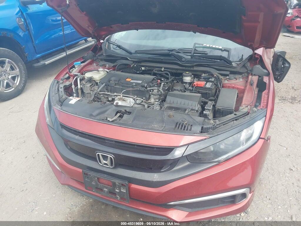 2HGFC2F60MH502082 2021 HONDA CIVIC photo no. 10