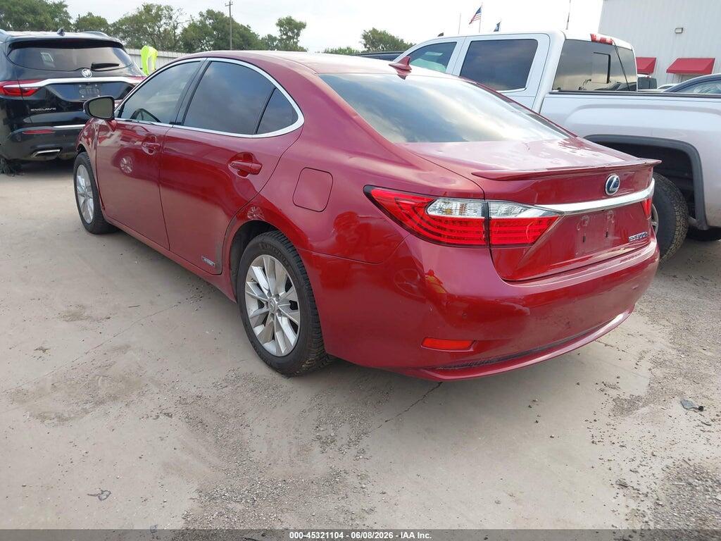 JTHBW1GG4E2075648 2014 LEXUS ES 300H photo no. 3