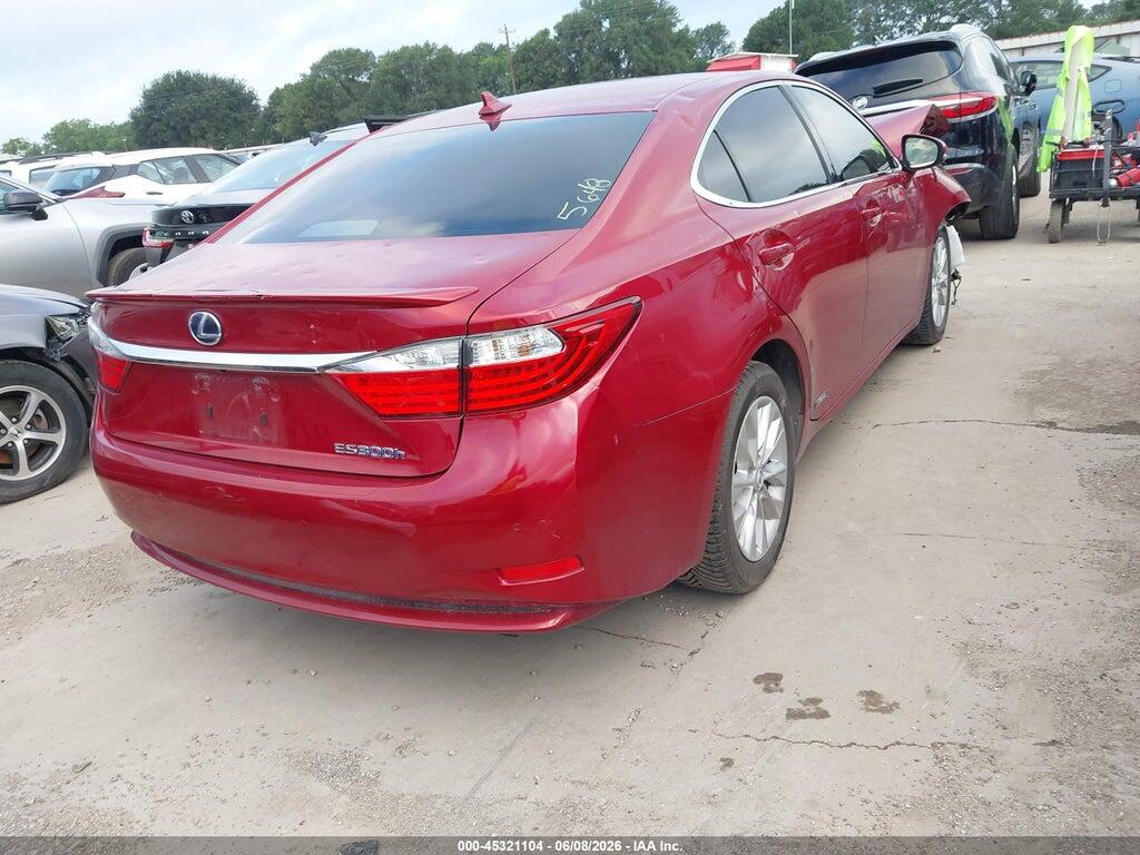 JTHBW1GG4E2075648 2014 LEXUS ES 300H photo no. 4