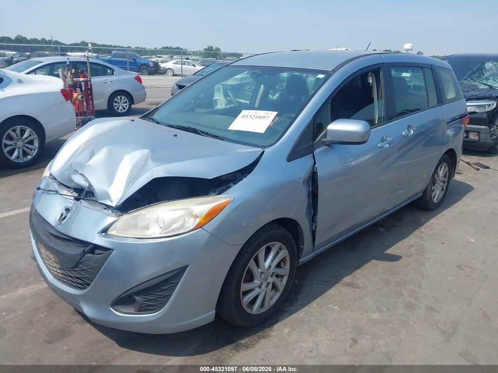 JM1CW2BL1C0102202 2012 MAZDA MAZDA5 photo no. 2