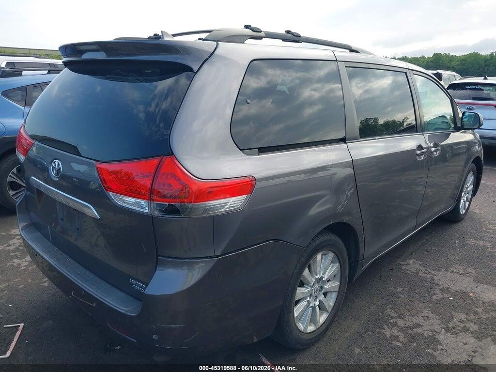 5TDDK3DC6BS002272 2011 TOYOTA SIENNA photo no. 4