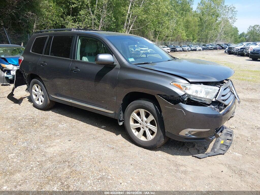 5TDBK3EH9DS186207 2013 TOYOTA HIGHLANDER photo no. 1