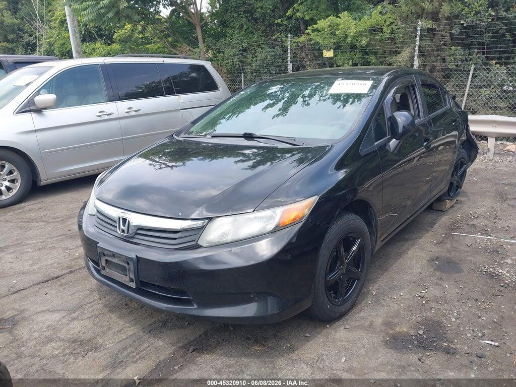 2HGFB2F52CH599150 2012 HONDA CIVIC photo no. 2