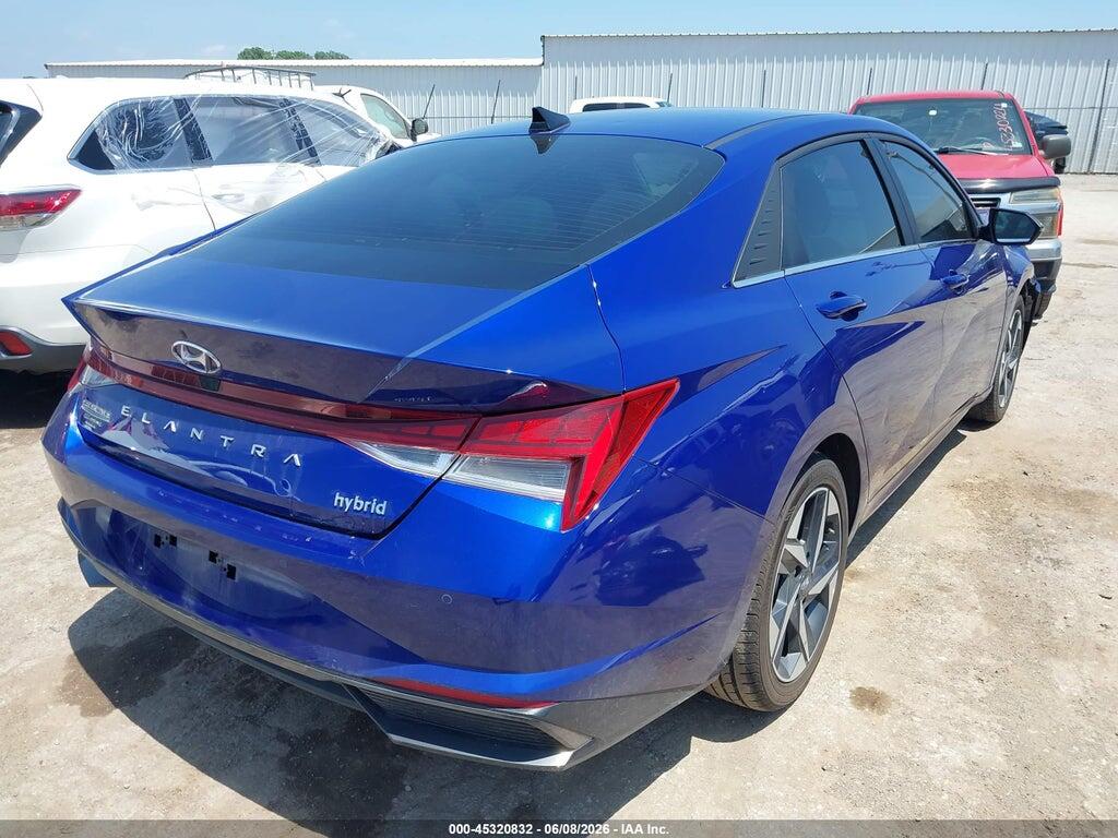 KMHLN4AJ8PU068042 2023 HYUNDAI ELANTRA HYBRID photo no. 4