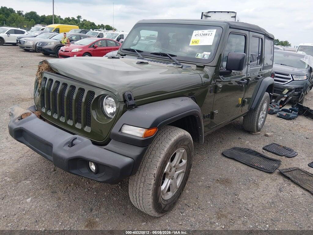 1C4HJXDN1NW154834 2022 JEEP WRANGLER UNLIMITED photo no. 2
