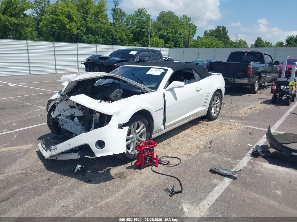 2G1FB3D38E9127143 2014 CHEVROLET CAMARO photo no. 2