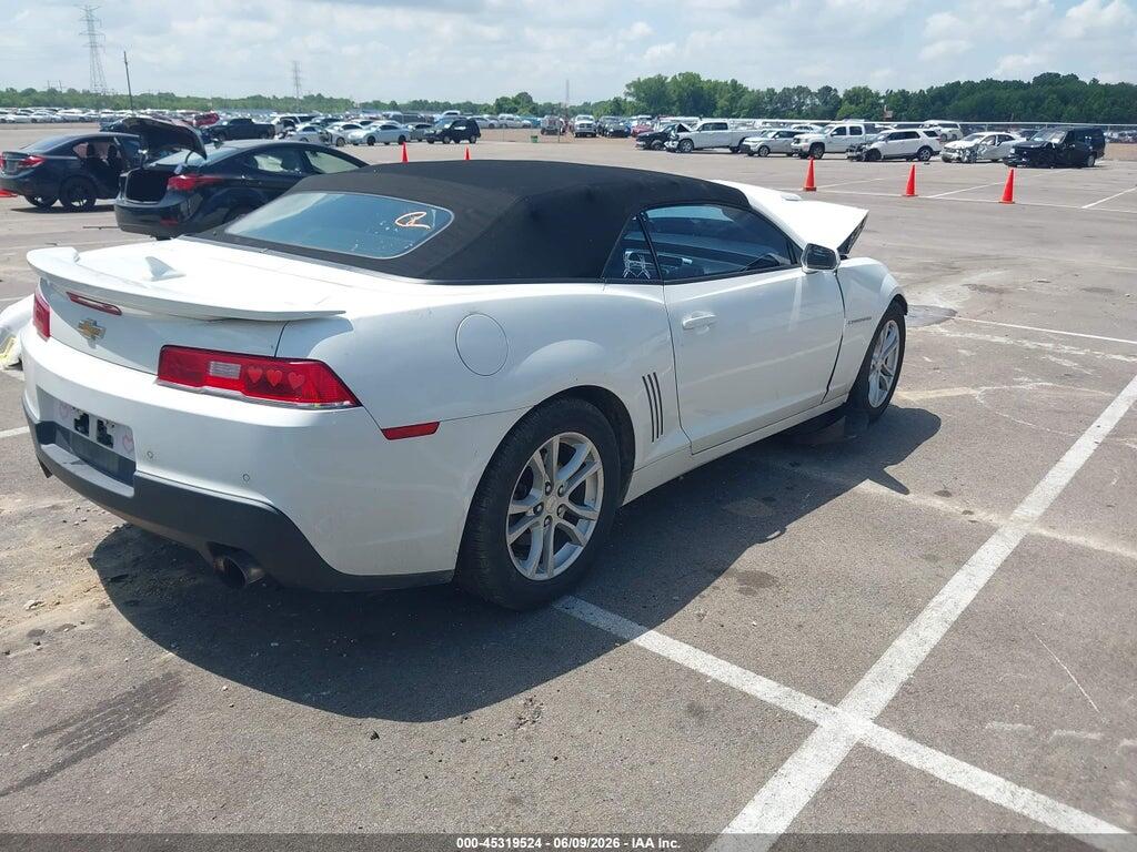 2G1FB3D38E9127143 2014 CHEVROLET CAMARO photo no. 4