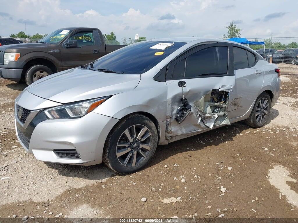 3N1CN8EV0ML826358 2021 NISSAN VERSA photo no. 2