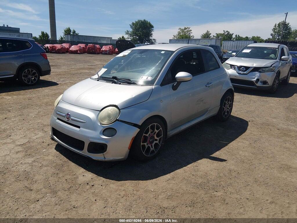 3C3CFFBR7CT110212 2012 FIAT 500 photo no. 2