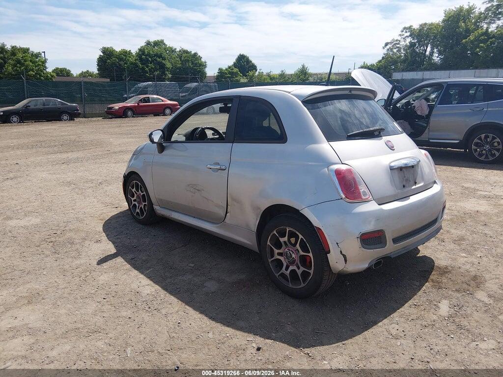 3C3CFFBR7CT110212 2012 FIAT 500 photo no. 3