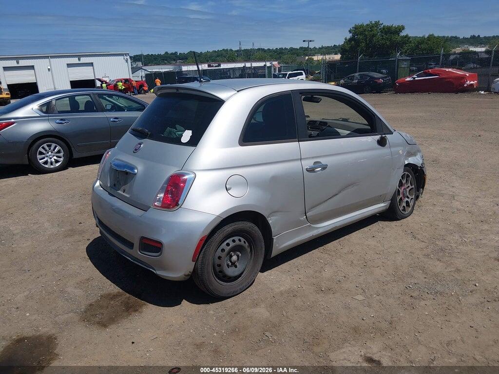 3C3CFFBR7CT110212 2012 FIAT 500 photo no. 4