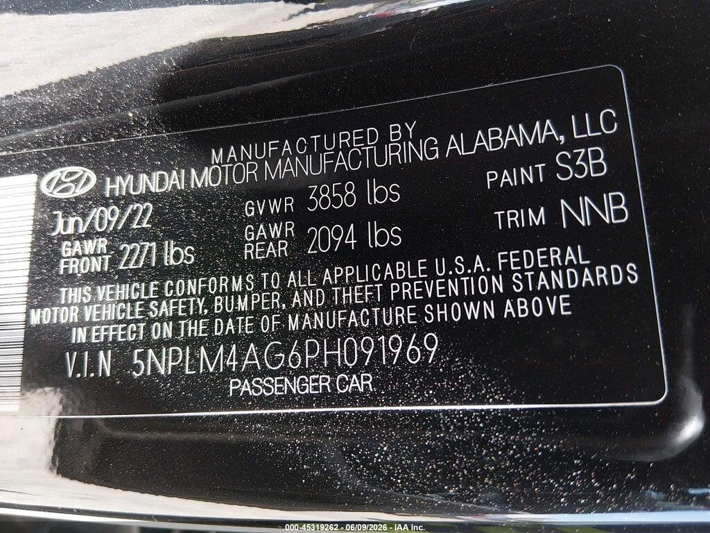 5NPLM4AG6PH091969 2023 HYUNDAI ELANTRA photo no. 9