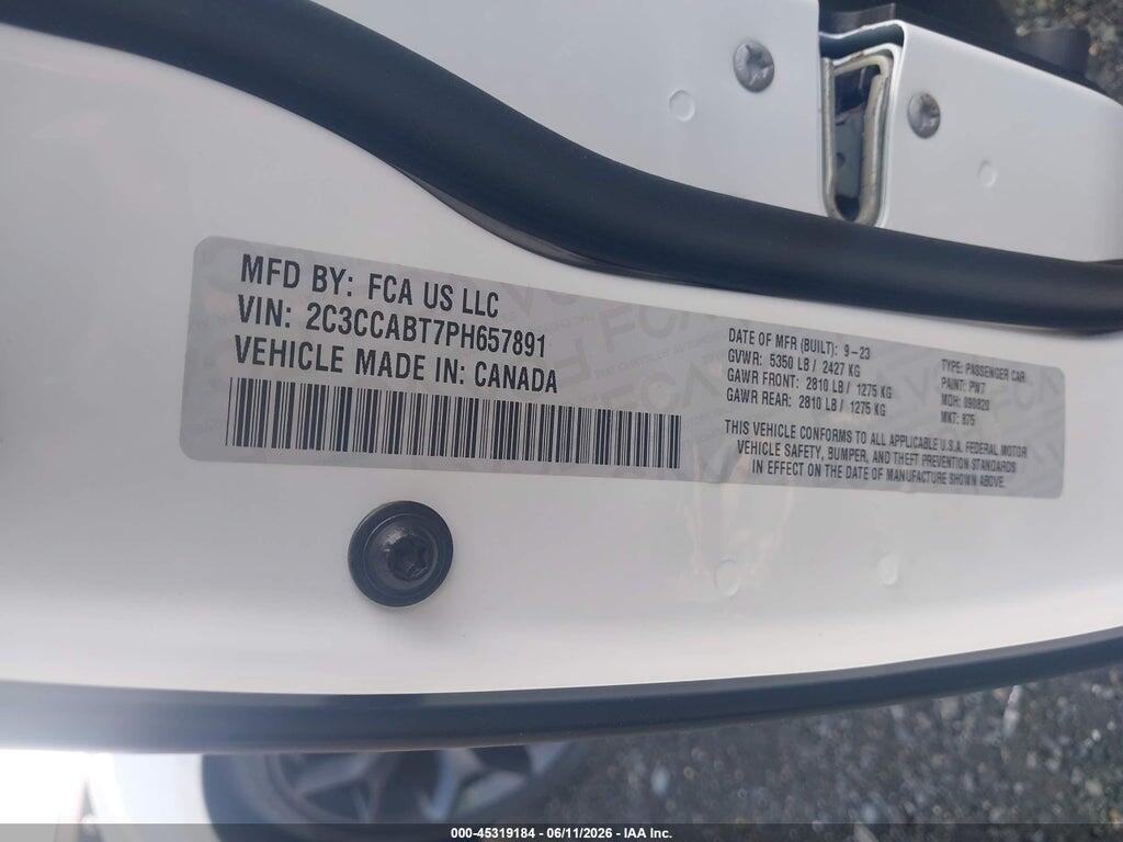 2C3CCABT7PH657891 2023 CHRYSLER 300 photo no. 9