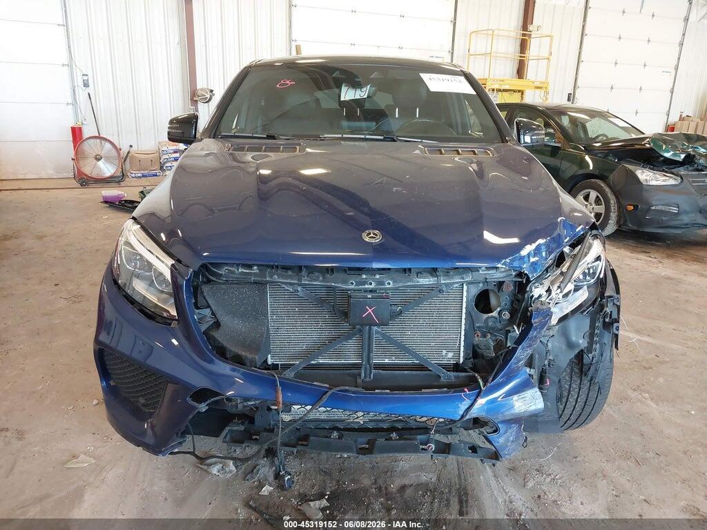 4JGED6EB8HA080494 2017 MERCEDES-BENZ AMG GLE 43 COUPE photo no. 12