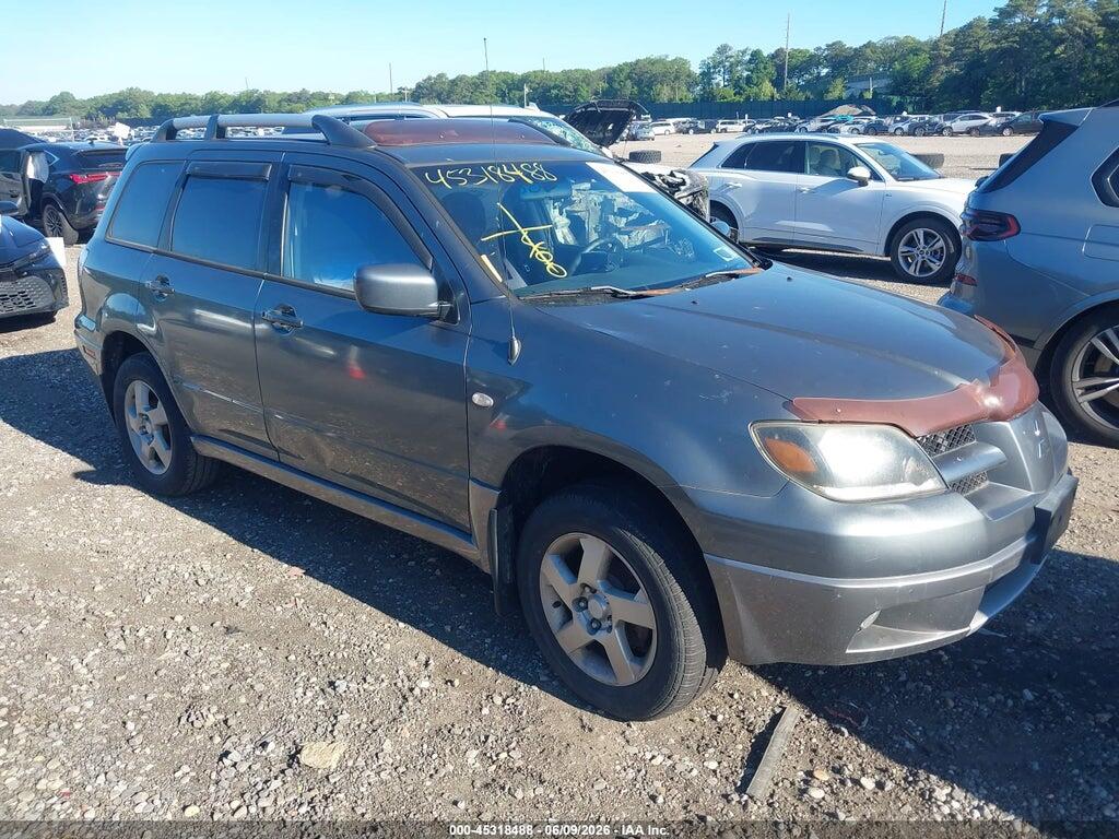 JA4LZ41F24U042742 2004 MITSUBISHI OUTLANDER photo no. 1