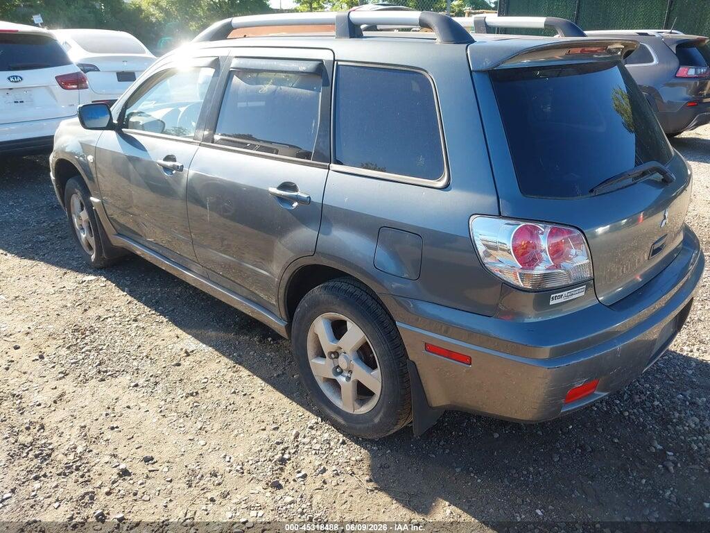 JA4LZ41F24U042742 2004 MITSUBISHI OUTLANDER photo no. 3