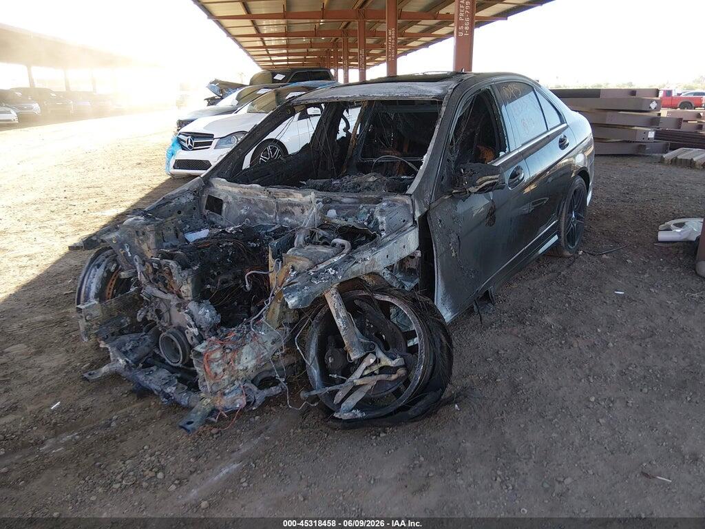 WDDGF4HB7ER310150 2014 MERCEDES-BENZ C 250 photo no. 2