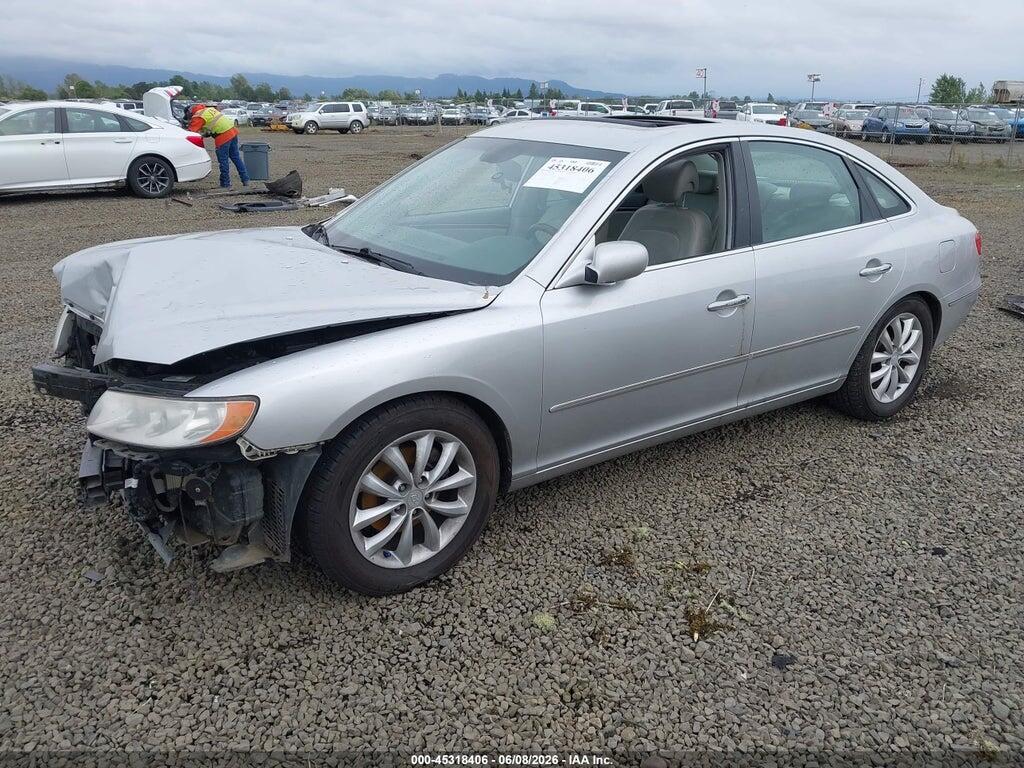 KMHFC46F46A051505 2006 HYUNDAI AZERA photo no. 2