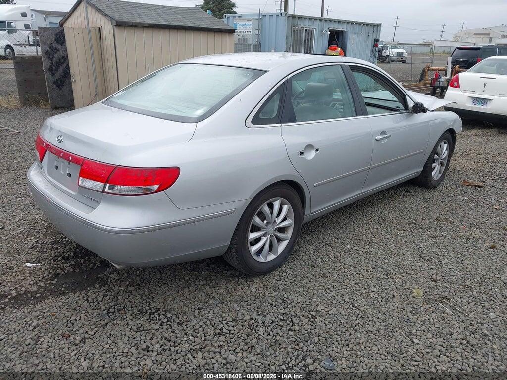KMHFC46F46A051505 2006 HYUNDAI AZERA photo no. 4