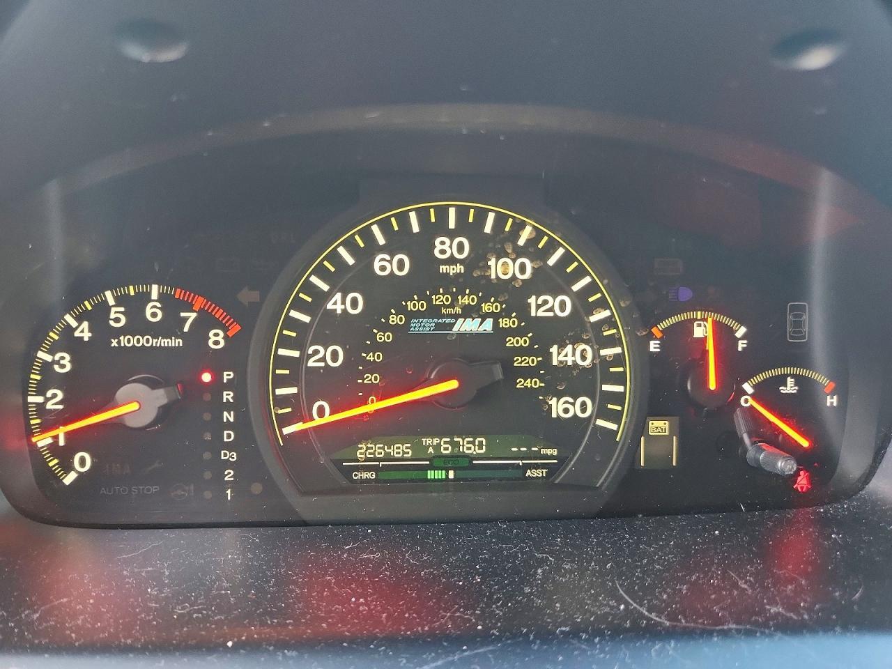 2007 HONDA ACCORD HYBRID — Фото 9 из 12