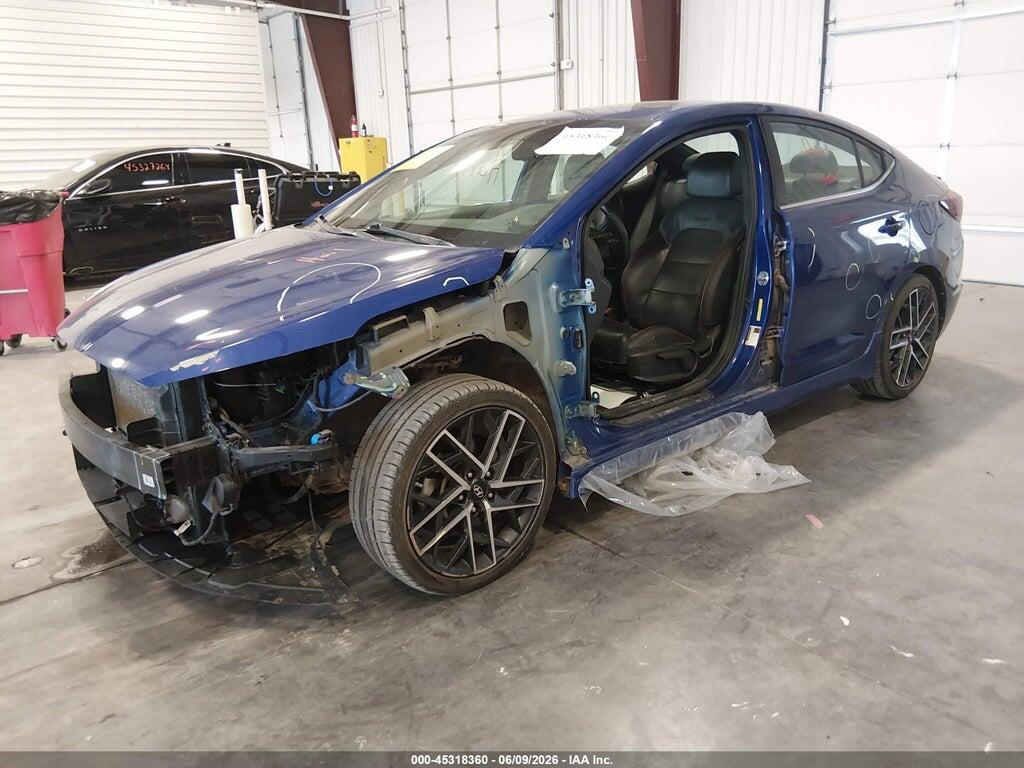 KMHD04LB9LU100225 2020 HYUNDAI ELANTRA photo no. 2