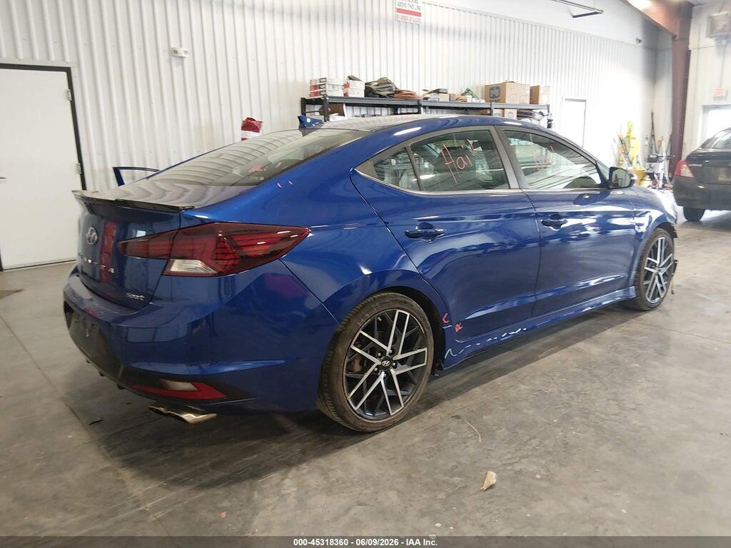 KMHD04LB9LU100225 2020 HYUNDAI ELANTRA photo no. 4