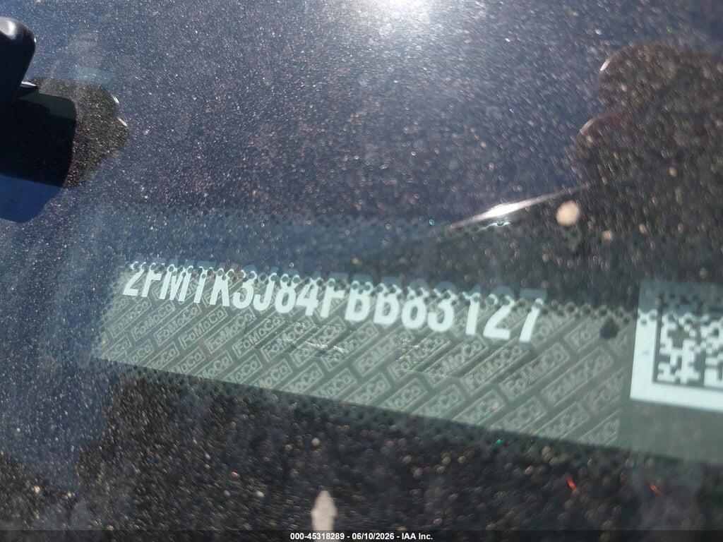 2FMTK3J84FBB83127 2015 FORD EDGE photo no. 9