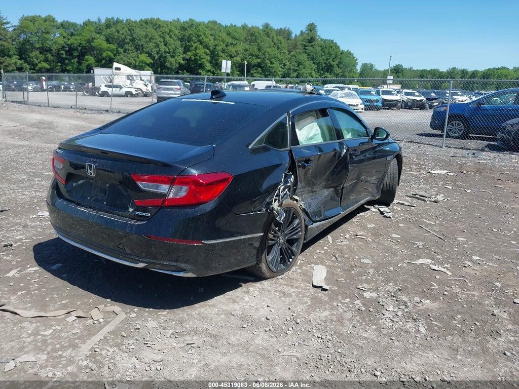 1HGCV3F54KA014338 2019 HONDA ACCORD HYBRID photo no. 4